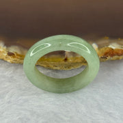 Type A Green Jadeite Ring 3.45g 5.2 by 3.8mm US7 HK15.5 - Huangs Jadeite and Jewelry Pte Ltd