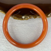 Red Quartzite Jade Bangle 天山玉手镯 Internal Diameter 60.5mm 52.10g 13.5 by 8.5mm - Huangs Jadeite and Jewelry Pte Ltd