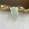 Type A Light Green Jadeite Cicada 22.7 by 12.9 by 7.2mm 3.26g - Huangs Jadeite and Jewelry Pte Ltd