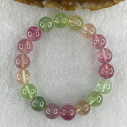 Very Good Natural Tourmaline Crystal Beads Bracelet 26.01g 14cm 9.9mm 18Beads - Huangs Jadeite and Jewelry Pte Ltd