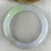 Natural Type A Jelly Lavender with Green Jadeite Bangle 57.88g Inner Diameter 51.3mm 11.4 by 10.5mm (Close to Perfect) - Huangs Jadeite and Jewelry Pte Ltd