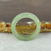 Type A Green Jadeite Ring 3.65g 5.8 by 3.8mm US7.25 HK16 - Huangs Jadeite and Jewelry Pte Ltd