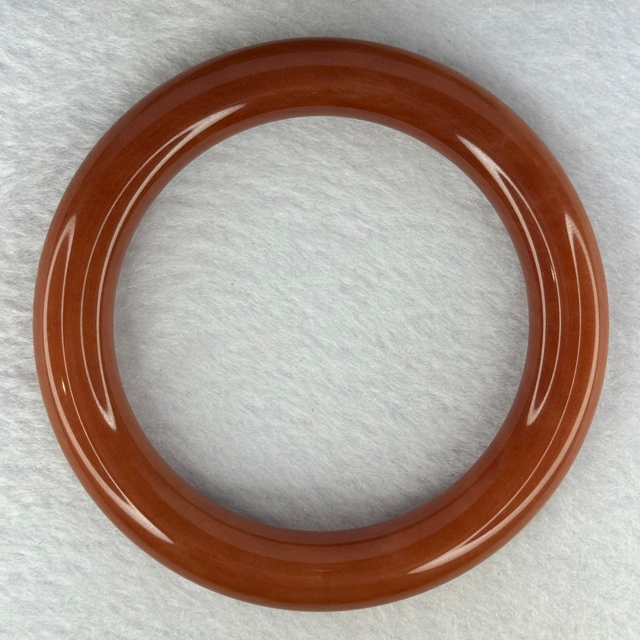 Red Quartzite Jade Bangle 天山玉手镯 Internal Diameter 56.2mm 51.30g 11.2 by 10.9mm - Huangs Jadeite and Jewelry Pte Ltd