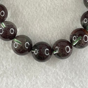 Good Grade Natural Red Phantom Quartz Beads Bracelet 50.15g 17cm 13.4mm 16 Beads - Huangs Jadeite and Jewelry Pte Ltd