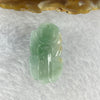 Type A Sky Blue Jadeite Pixiu Pendent A货天空蓝色翡翠貔貅牌 8.19g 26.1 by 14.6 by 10.9 mm - Huangs Jadeite and Jewelry Pte Ltd