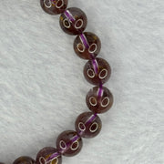 Very Good Natural Auralite 23 Bracelet 天然激光23手链 17.21g 15.5cm 8.4mm 23 Beads - Huangs Jadeite and Jewelry Pte Ltd