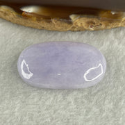 Natural Type A Lavender Jadeite Oval Shape Cabochon Stone for Setting 12.12g 34.3 by 21.0 by 7.7mm - Huangs Jadeite and Jewelry Pte Ltd