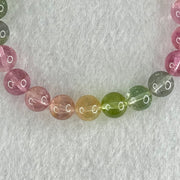 Good Grade Natural Elbaite Tourmaline Beads Bracelet 16.74g 15cm 7.8mm 24 Beads - Huangs Jadeite and Jewelry Pte Ltd