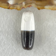 Natural Powerful Tibetan Old Oily Agate 1 Lines Dzi Bead Heavenly Master (Tian Zhu) 4.12g 28.5 by 10.0mm - Huangs Jadeite and Jewelry Pte Ltd