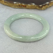 Type A Sky Blue Jadeite Bangle 36.84g Internal Diameter 51.0mm  8.5 by 9.1mm (Slight Internal Line) - Huangs Jadeite and Jewelry Pte Ltd