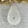 Type A Faint Lavender Ping An Kuo Donut 4.25g 17.3 by 26.6 by 4.9mm - Huangs Jadeite and Jewelry Pte Ltd