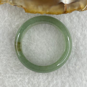 Type A Natural Green with Brownish Spot Jadeite Ring 2.87g 5.4 by 3.0mm US 7.5 HK 16.5 (Very Very Slight Internal Line) - Huangs Jadeite and Jewelry Pte Ltd