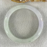 Type A Green Lavender Jadeite Bangle 54.20g Inner Diameter 54.5mm 12.5 by 8.5mm (Close to Perfect) - Huangs Jadeite and Jewelry Pte Ltd