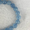 Natural Aquamarine Bracelet 天然海蓝宝石手链 19.74g 16cm 8.8mm 22 Beads - Huangs Jadeite and Jewelry Pte Ltd