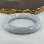 Type A Lavender Jadeite Bangle Internal Diameter 51.5mm 66.19g 11.8 by 10.8mm (Close to Perfect) - Huangs Jadeite and Jewelry Pte Ltd