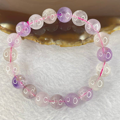 Natural super 7 Crystal Bracelet 31.86g 10.8mm 19beads - Huangs Jadeite and Jewelry Pte Ltd