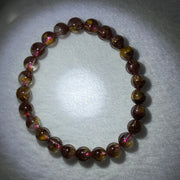 Very Good Grade Natural Auralite 23 Bracelet 天然激光23手链 17.56g 16cm 7.9mm 24 Beads - Huangs Jadeite and Jewelry Pte Ltd