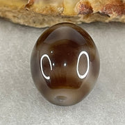 Natural Powerful Tibetan Old Oily Agate 4 Nectar Vessel Dzi Bead Heavenly Master (Tian Zhu) 花蜜容器天珠 2.83g 14.0 by 12.0mm - Huangs Jadeite and Jewelry Pte Ltd