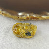 Above Average Grade Natural Golden Rutilated Quartz Pixiu Charm for Bracelet 天然金发水晶貔貅 7.82g 24.5 by 16.7 by 11.3mm - Huangs Jadeite and Jewelry Pte Ltd