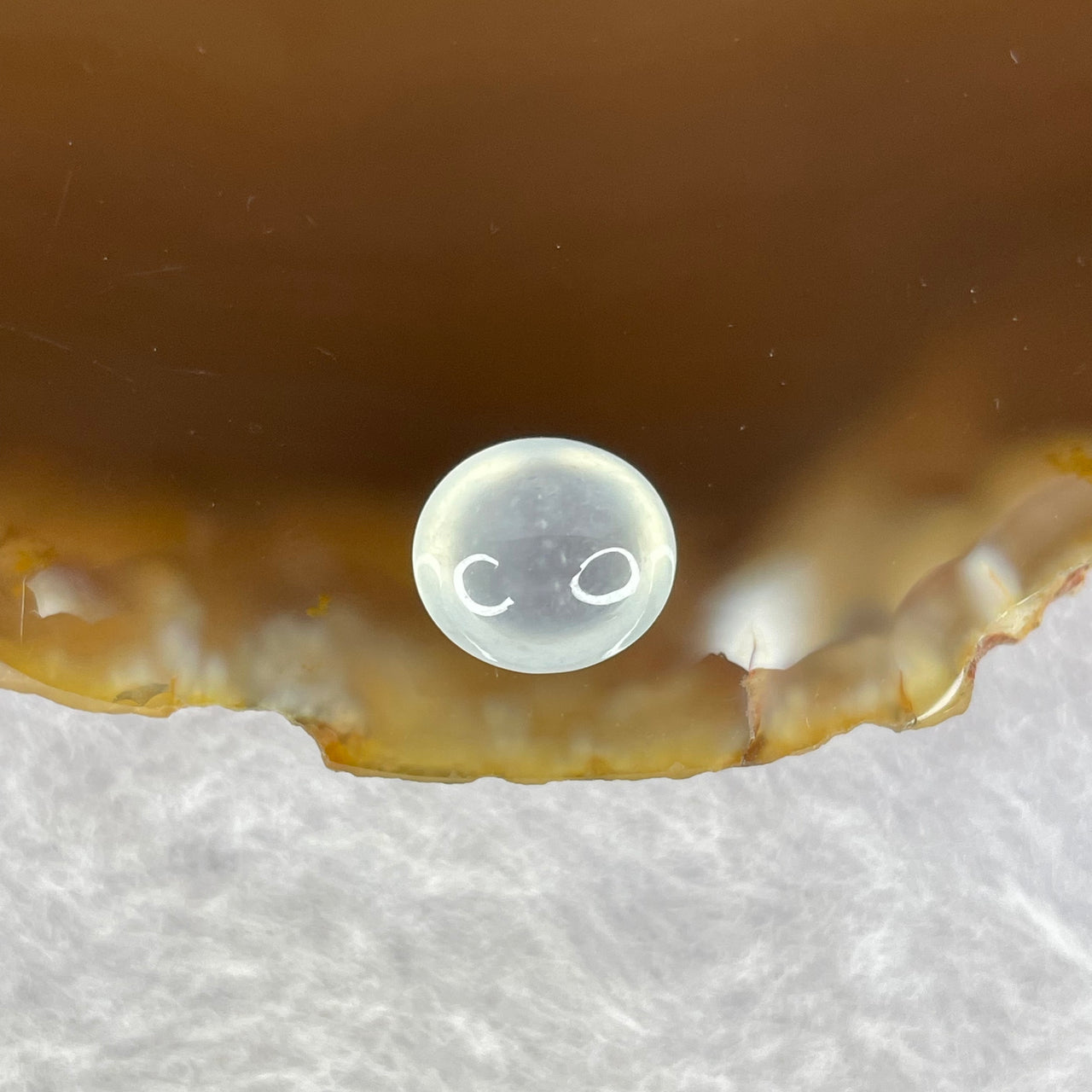 Type A Jadeite Cabochon 3.55ct 0.70g 9.5 by 8.8 by 5.6 mm - Huangs Jadeite and Jewelry Pte Ltd