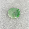 Type A Spicy Green Ping An Kou Jadeite 3.21g by 22.6 by 3.1mm - Huangs Jadeite and Jewelry Pte Ltd