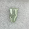 Type A Light Green Icy Jadeite Cicada 22.1 by 12.5 by 5.0mm 1.91g - Huangs Jadeite and Jewelry Pte Ltd