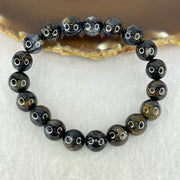 Good Grade Natural Petersite Beads Bracelet 31.03g 17cm 10.8mm 19 Beads - Huangs Jadeite and Jewelry Pte Ltd