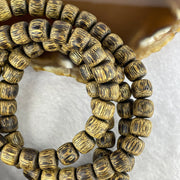 Natural Wild Vietnam Lu Qi Nan Agarwood Beads Necklace 29.10g 80cm 9.0mm 106 + 6 Beads - Huangs Jadeite and Jewelry Pte Ltd