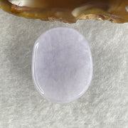 Natural Type A Lavender Jadeite Oval Shape Cabochon Stone for Setting14.89g 23.8 by 19.3 by 14.8mm - Huangs Jadeite and Jewelry Pte Ltd