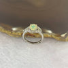 Opal 8.7 by 7.0 by 3.5 mm (estimated) in 925 Silver Ring 1.99g - Huangs Jadeite and Jewelry Pte Ltd