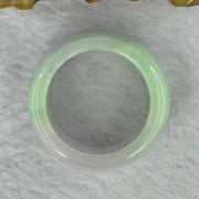Type A Lavender and Green Jadeite Ring 14.74g 12.4 by 4.9mm US13.5 HK30.5 - Huangs Jadeite and Jewelry Pte Ltd