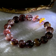 Very Good Grade Natural Auralite 23 Bracelet 天然激光23手链 42.67g 18cm 12.7mm 17 Beads - Huangs Jadeite and Jewelry Pte Ltd