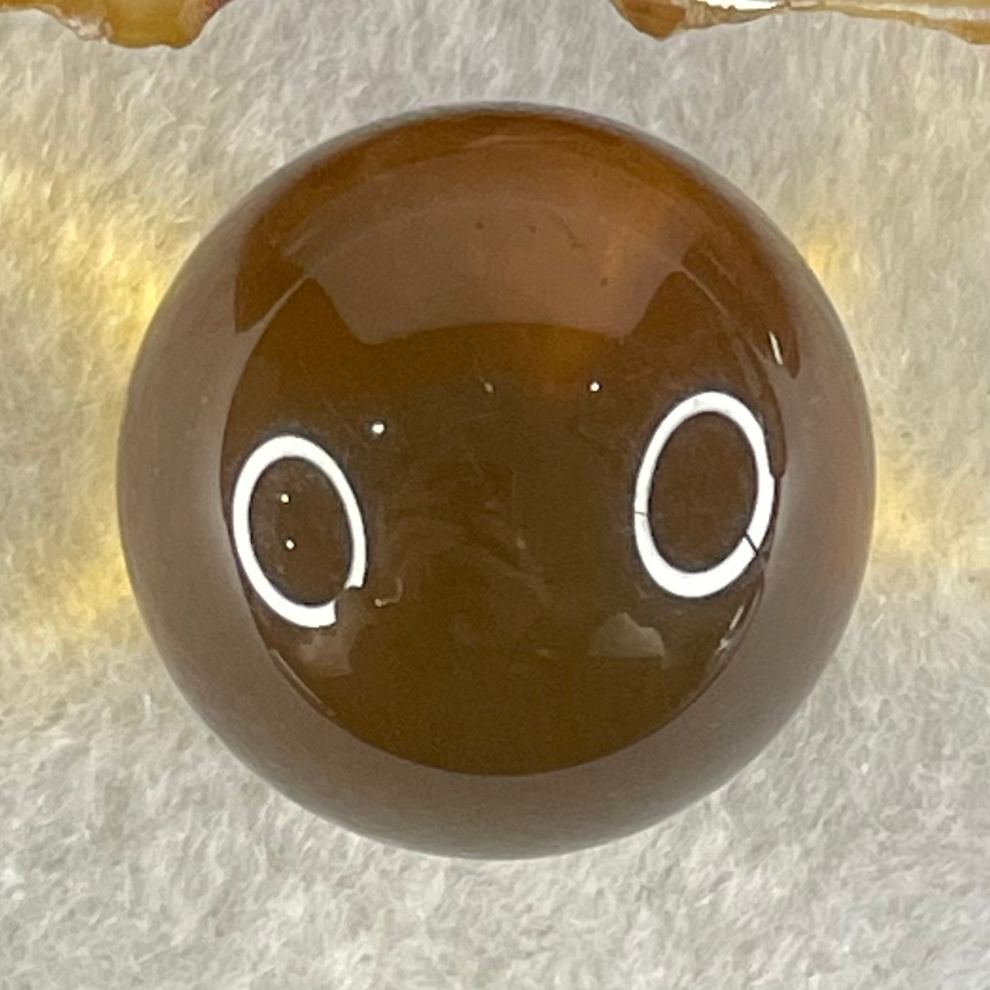 Natural Yellow Amber For Setting 5.00g 21.0mm - Huangs Jadeite and Jewelry Pte Ltd