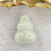 Type A Lavender Green Jadeite Hulu 13.8 by 13.8 by 20.1mm 5.92g - Huangs Jadeite and Jewelry Pte Ltd