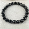 Natural Hypersthene Crystal Bracelet 天然金运石水晶手链 25.24g 16cm 8.7mm 22 Beads - Huangs Jadeite and Jewelry Pte Ltd