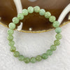 Type A Semi Icy Green Jadeite 25 beads bracelet 7.5mm 17.14g - Huangs Jadeite and Jewelry Pte Ltd