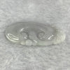 Type A Lavender Jadeite Ruyi 如意 37.75g 40.4 by 19.5 by 5.0mm - Huangs Jadeite and Jewelry Pte Ltd