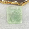 Type A Green Shun Shui Jadeite 23g 38.3 by 49.4 by 5.3mm - Huangs Jadeite and Jewelry Pte Ltd