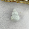 Type A Lavender Green Jadeite Hulu 13.7 by 13.7 by 20.1mm 5.43g - Huangs Jadeite and Jewelry Pte Ltd
