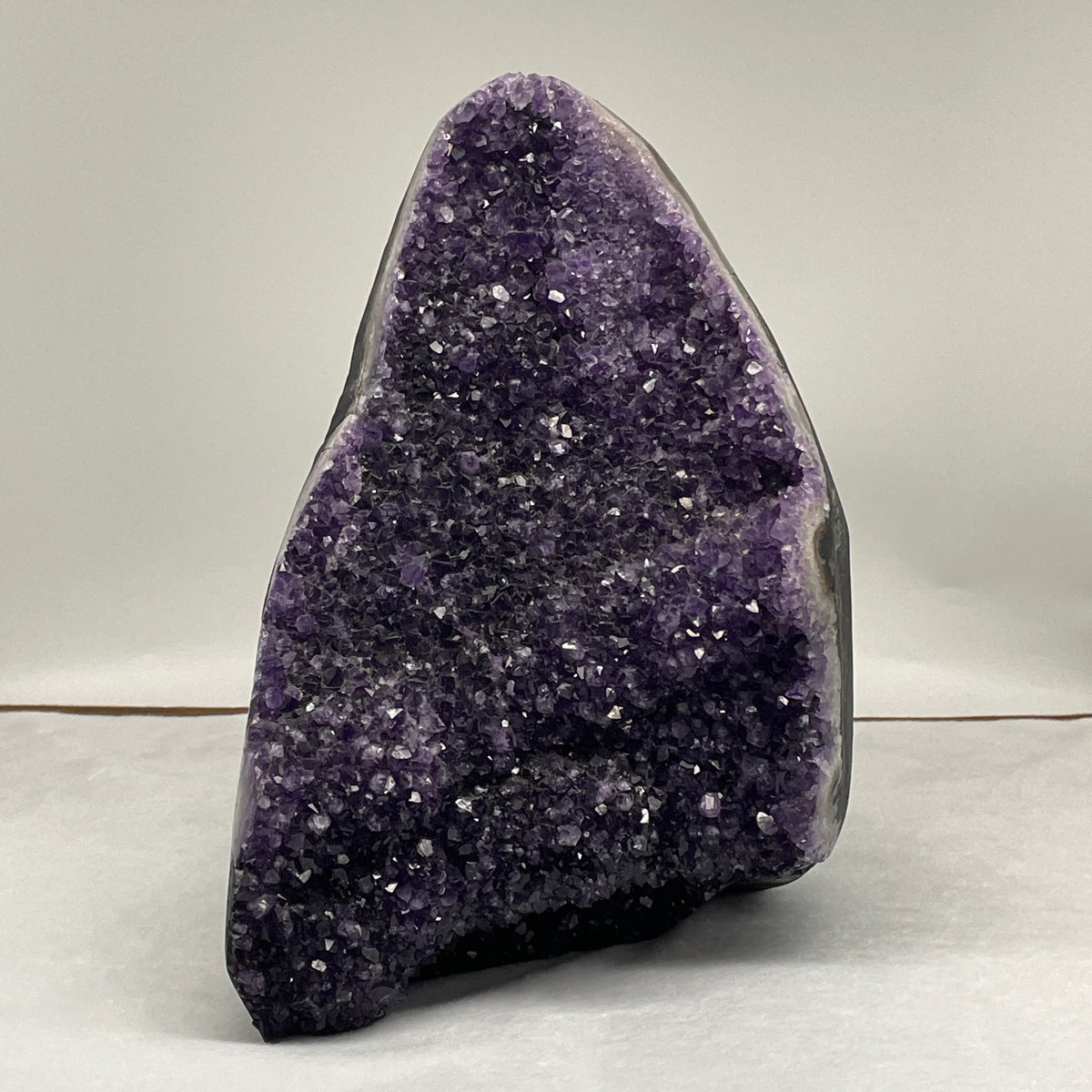 Monumental Natural Amethyst Rough Specimen Display | (9,013.5g | 210.0x160.0x280.0mm | Synergy, Mind Tranquility Fortress, Executive Intuition & Feng Shui Wealth Sanctuary) - Huangs Jadeite and Jewelry Pte Ltd
