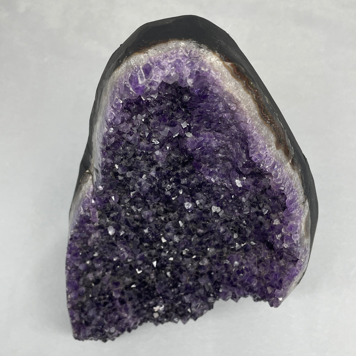 Monumental Natural Amethyst Rough Specimen Display | (9,013.5g | 210.0x160.0x280.0mm | Synergy, Mind Tranquility Fortress, Executive Intuition & Feng Shui Wealth Sanctuary) - Huangs Jadeite and Jewelry Pte Ltd