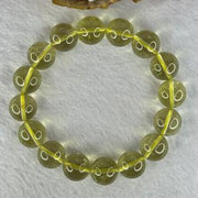 Natural Libyan Moldavite Meteorite Crystal Beads Bracelet 41.02g 18cm 13.1mm 16 Beads - Huangs Jadeite and Jewelry Pte Ltd