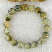 Natural Blue Rutilated Quartz Bracelet 41.13g 18cm 12.0mm 18 Beads - Huangs Jadeite and Jewelry Pte Ltd