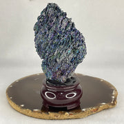Natural-Black-Moissanite-Rough-Display-with-Wooden-Stand-184.90g-69.0-by-54.8-by-126.5mm