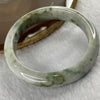 Type A Green, Lavender and Red Jade Jadeite Bangle 58.16g inner Dia 59.4mm 12.9 by 8.2mm (Internal Lines) - Huangs Jadeite and Jewelry Pte Ltd
