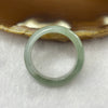 Type A Green Jade Jadeite Ring - 3.61g US 8.25 HK 18 Inner Diameter 18.5mm Thickness 6.7 by 3.1mm - Huangs Jadeite and Jewelry Pte Ltd