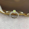 Opal 6.8 by 5.0 by 2.3mm (estimated) in 925 Silver Ring 1.96g - Huangs Jadeite and Jewelry Pte Ltd