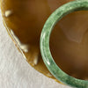Type A Full Intense Green Jade Jadeite Bangle 50.38g inner Dia 59.4mm 11.6 by 7.6mm - Huangs Jadeite and Jewelry Pte Ltd