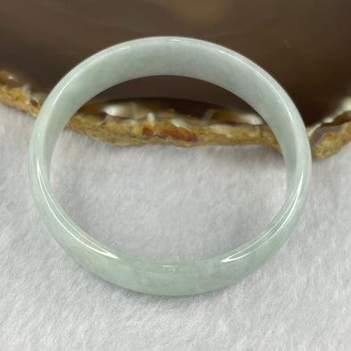 Type A Sky Blue Lavender Jadeite Bangle 24.09g inner Dia 51.8mm 13.0 by 3.9mm (internal lines) - Huangs Jadeite and Jewelry Pte Ltd