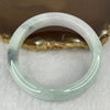 Type A Green Lavender Yellow Jadeite Bangle 55.42g inner Dia 56.6mm 12.1 by 8.2mm (Close to Perfect) - Huangs Jadeite and Jewelry Pte Ltd